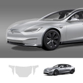 TPU-näkymätön koko auton maalipinnan suojakalvo (PPF) Tesla Model S (2021–2024)